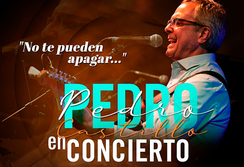 Pedro Castillo en concierto